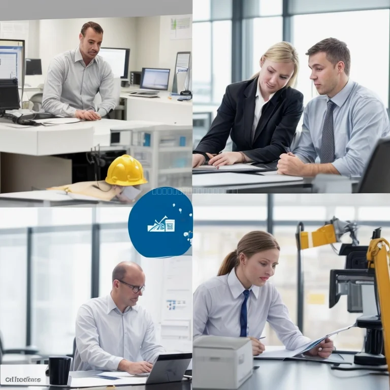 Team collaborating at EnergyJobshub